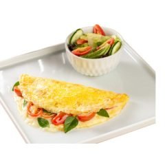 Omelete Caprese